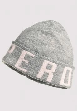 Superdry URBAN LOGO - Beanie - Grey Marl -Superdry Shop 8001da20cf8140d985b07ea44eda8ae5