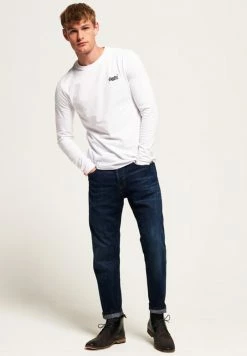 Superdry ORANGE LABEL VINTAGE TEE - Long Sleeved Top - White -Superdry Shop 8010edf58112424a98d711e6d714f271