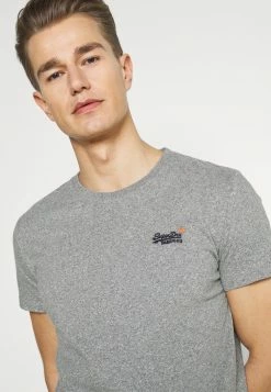 Superdry VINTAGE TEE - Basic T-shirt - Grey Marl -Superdry Shop 806b816afbdf4eaa86d4a10aca063b25