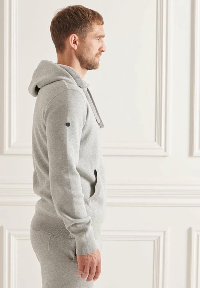 Superdry Hoodie - Mid Marl 3 Superdry Hoodie - Mid Marl - Image 3
