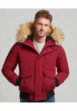 Superdry EVEREST - Winter Jacket - Deep Red