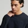 Superdry VINTAGE - Long Sleeved Top - Eclipse Navy
