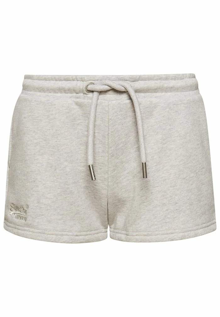 Superdry ORGANIC VINTAGE LOGO - Shorts - Glacier Grey Marl 5 Superdry ORGANIC VINTAGE LOGO - Shorts - Glacier Grey Marl - Image 5