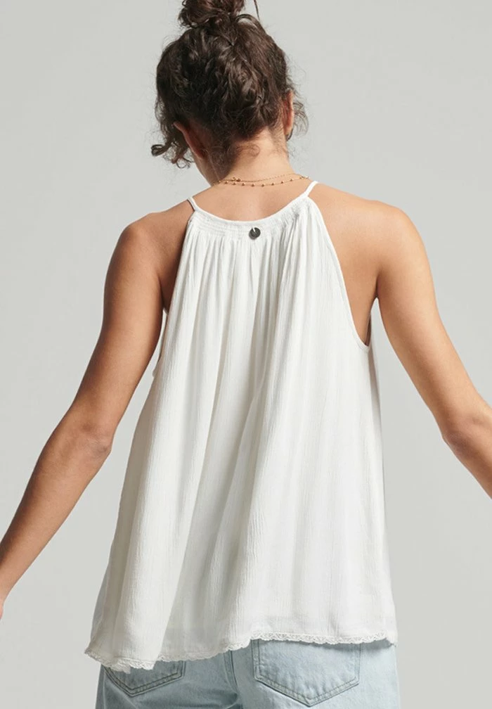 Superdry BEACH CAMI - Top - Off White 2 Superdry BEACH CAMI - Top - Off White - Image 2