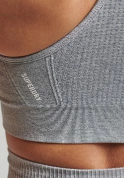 Superdry CONTOUR - Bustier - Grey Marl -Superdry Shop 819206f372cf46c3884c61f5aa3fe0cd