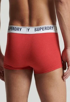 Superdry Pants - Risk Red Marl