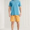 Superdry Print T-shirt - Azure Teal