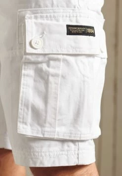 Superdry CORE HEAVY - Shorts - White -Superdry Shop 81f5f9c960c748bca404442bef0f641c