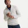 SUPERDRY ORANGE LABEL COTTON HENLEY JUMPER - Jumper - Shale Feeder