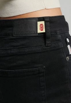 Superdry VINTAGE MID RISE SKINNY - Jeans Skinny Fit - Black Rinse -Superdry Shop 824dccf0bc514692be33e61548aeb2a2