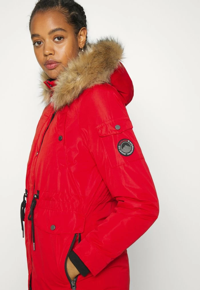 Superdry NADARE - Winter Coat - Burnt Red 7 Superdry NADARE - Winter Coat - Burnt Red - Image 7