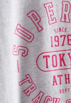 Superdry TRACK & FIELD VEST - Top - Ice Marl -Superdry Shop 82f248eb51e74e6da6e2a09242f855dc