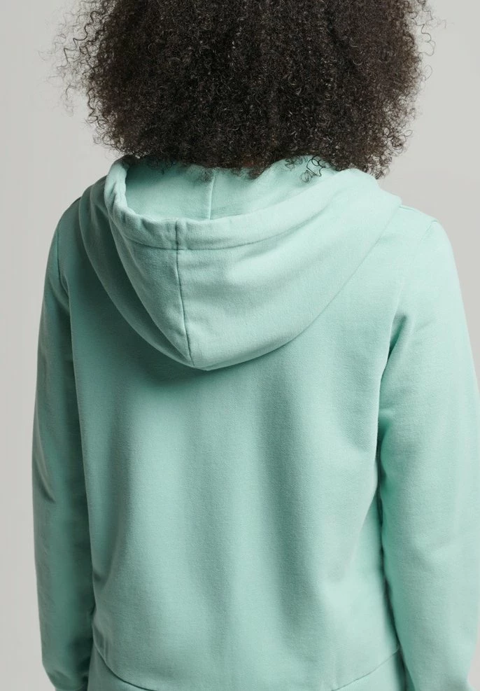 Superdry VINTAGE NARRATIVE - Zip-up Sweatshirt - Fresh Mint 2 Superdry VINTAGE NARRATIVE - Zip-up Sweatshirt - Fresh Mint - Image 2
