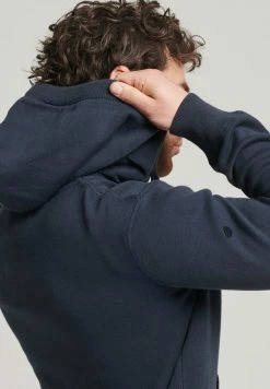 Superdry ESSENTIAL - Zip-up Sweatshirt - Eclipse Navy -Superdry Shop 831e313140b44009b30a241cf7581eae