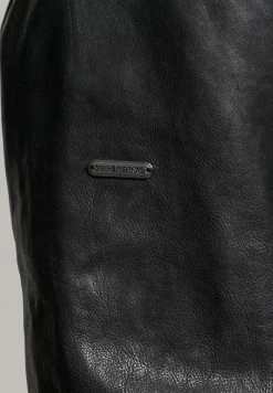Superdry RACER - Leather Jacket - Black -Superdry Shop 83205b4138c14dcca1a6a8d35e72bf5a