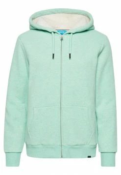 Superdry ESSENTIAL BORG - Zip-up Sweatshirt - Minted Marl -Superdry Shop 832121e38d18463c847af321fe59e01e