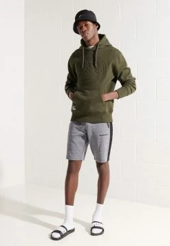 Superdry EXPEDITION EMBOSSED - Hoodie - Surplus Goods Olive