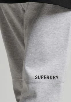 Superdry TECH JOGGERS - Tracksuit Bottoms - Cadet Grey Marl -Superdry Shop 839c4fa2d2be439c8c77e9a1fe88a64c