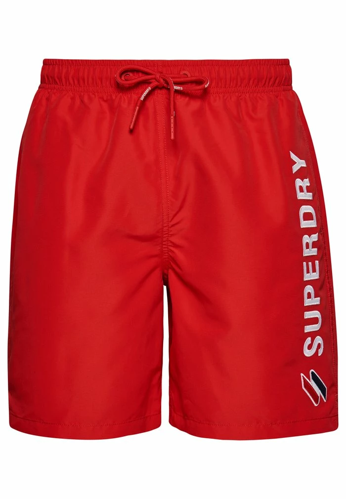 Superdry Swimming Shorts - Risk Red 2 Superdry Swimming Shorts - Risk Red - Image 2
