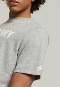 Superdry CODE CORE - Print T-shirt - Grey Marl -Superdry Shop 83db4a822d3d4e4dbb6c20a780b34ef2
