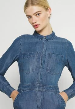 Superdry BOILER - Jumpsuit - Mid Wash 10 Superdry BOILER - Jumpsuit - Mid Wash -Superdry Shop 83dee9e1bbb6466abb2dfd92661ae434