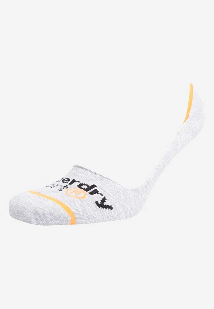 Superdry 3 PACK - Trainer Socks - Optic/black/steel Melange 3 Superdry 3 PACK - Trainer Socks - Optic/black/steel Melange - Image 3