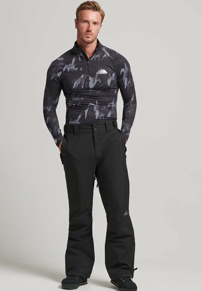 Superdry SPORT HALF ZIP - Long Sleeved Top - Brush Camo Dark Large 2 Superdry SPORT HALF ZIP - Long Sleeved Top - Brush Camo Dark Large - Image 2