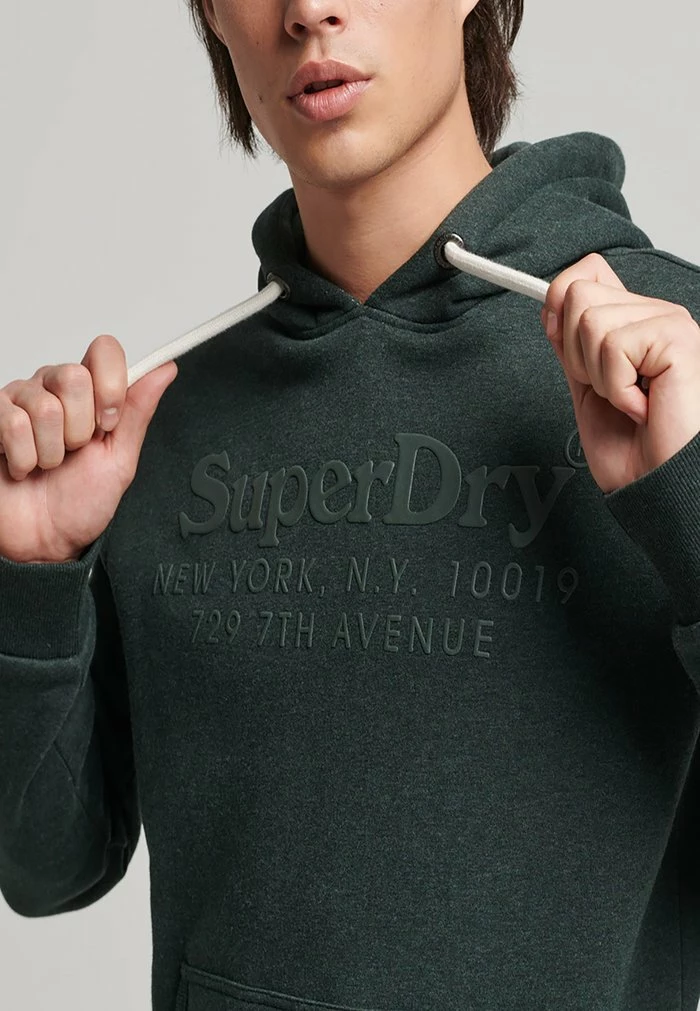 Superdry VINTAGE VENUE TONAL - Sweatshirt - Campus Green Grit 3 Superdry VINTAGE VENUE TONAL - Sweatshirt - Campus Green Grit - Image 3