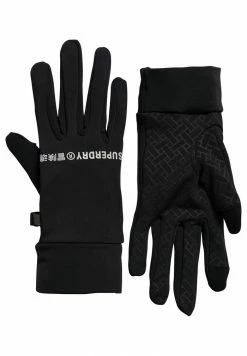 Superdry SPORT SNOW GLOVE LINERS - Gloves - Black