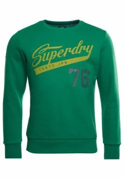Superdry COLLEGIATE CREW NECK - Sweatshirt - Galvanised Green -Superdry Shop 847c3bd1559f4ceab293d36e2aeb2c6b