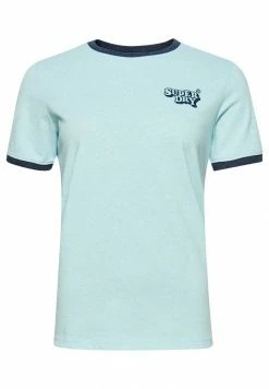 Superdry RINGER - Print T-shirt - Chill Marl Indigo Marl -Superdry Shop 848e15efcef9440cbbaaf49754e16bd9