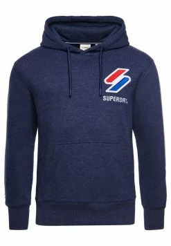 Superdry Hoodie - Princedom Blue Marl -Superdry Shop 848fc0b5f9634447a64fb0be81447f02