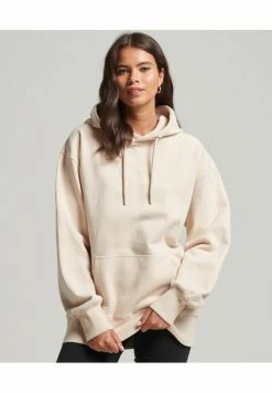 Superdry OVERSIZED - Hoodie - Tapioca