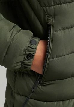 Superdry Winter Coat - Dark Moss -Superdry Shop 85110dedd6ff4934a6512ae3dd49a706