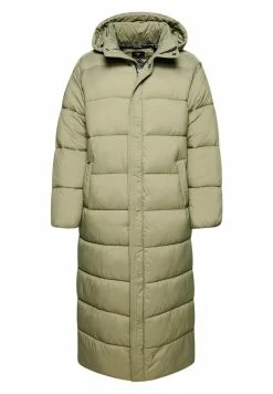 Superdry COCOON LONGLINE PUFFER - Winter Coat - Light Khaki -Superdry Shop 8513ac3224e94e3da8f82ce06b8d5817