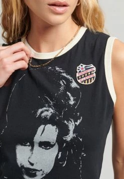 Superdry ALLSTARS AW GRAPHIC - Top - Jet Black 6 Superdry ALLSTARS AW GRAPHIC - Top - Jet Black -Superdry Shop 85d5e9bc05e6408cb5b6d72f0e2c9afe