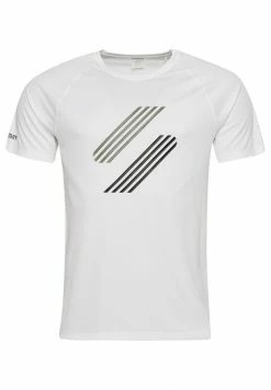 Superdry SPORT TRAIN ACTIVE LOCK UP - Print T-shirt - Optic -Superdry Shop 85df8a420546475098ffd738d8fd9c77