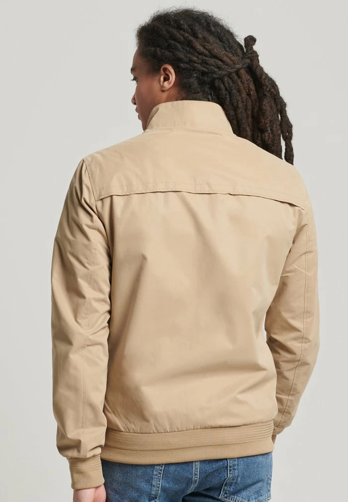 Superdry HARRINGTON - Summer Jacket - Tan 3 Superdry HARRINGTON - Summer Jacket - Tan - Image 3