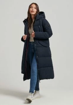 Superdry Winter Coat - Navy