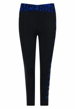 Superdry Leggings - Trousers - Black Mazarine Blue -Superdry Shop 863dbecc89054924a94fdf3d8172e823