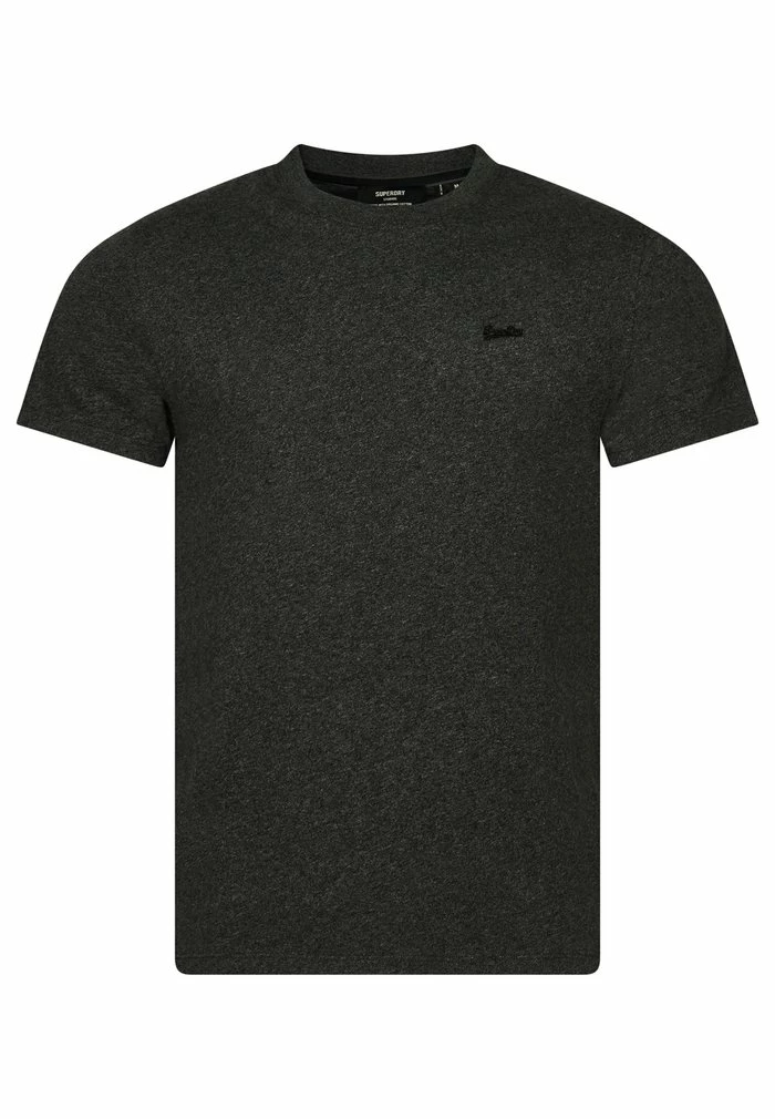 Superdry VINTAGE LOGO MICRO - Basic T-shirt - Asphalt Grit 5 Superdry VINTAGE LOGO MICRO - Basic T-shirt - Asphalt Grit - Image 5
