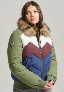 Superdry Winter Jacket - Rosemary Green