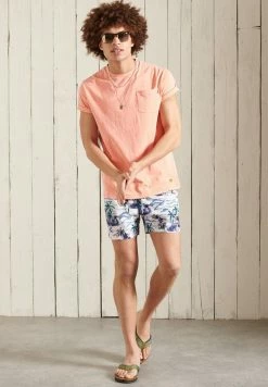 Superdry Basic T-shirt - Sunblast Coral