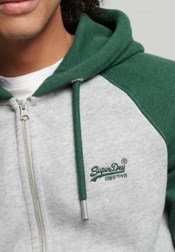 Superdry ESSENTIAL - Zip-up Sweatshirt - Athletic Grey Marl Campus Green Marl 7 Superdry ESSENTIAL - Zip-up Sweatshirt - Athletic Grey Marl Campus Green Marl -Superdry Shop 87418e68f22949cd95bb800565376ba5