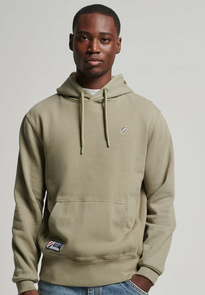 Superdry CODE ESSENTIAL - Sweatshirt - Light Khaki 1 Superdry CODE ESSENTIAL - Sweatshirt - Light Khaki