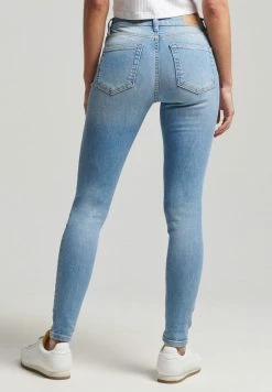 Superdry Jeans Skinny Fit - Monroe Light Blue Indigo 7 Superdry Jeans Skinny Fit - Monroe Light Blue Indigo -Superdry Shop 87476889cb884b18b41f05c0affc5517