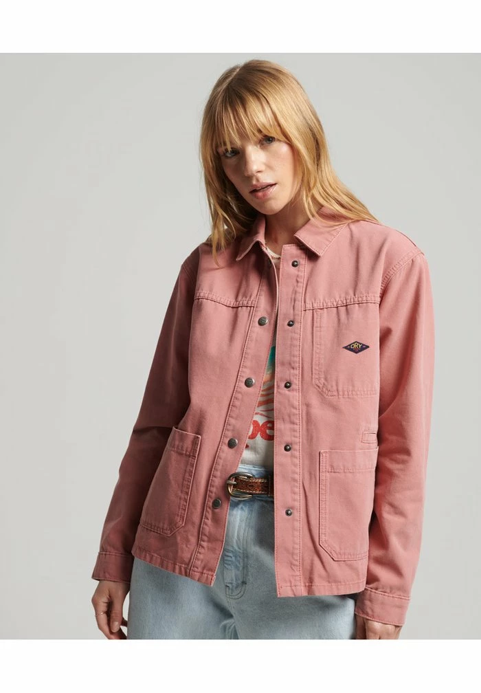 Superdry VINTAGE - Button-down Blouse - Desert Sand 1 Superdry VINTAGE - Button-down Blouse - Desert Sand