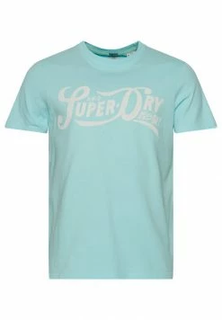 Superdry VINTAGE CLASSIC - Print T-shirt - Baby Blue -Superdry Shop 877229bfc9204e6d981d27749b7e3fb2