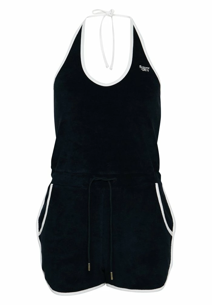 Superdry HALTER TOWEL - Jumpsuit - Eclipse Navy 6 Superdry HALTER TOWEL - Jumpsuit - Eclipse Navy - Image 6