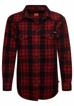 Superdry CHECK - Button-down Blouse - Red Check 9 Superdry CHECK - Button-down Blouse - Red Check -Superdry Shop 87f61accb8394934a5da962cd1511ee4